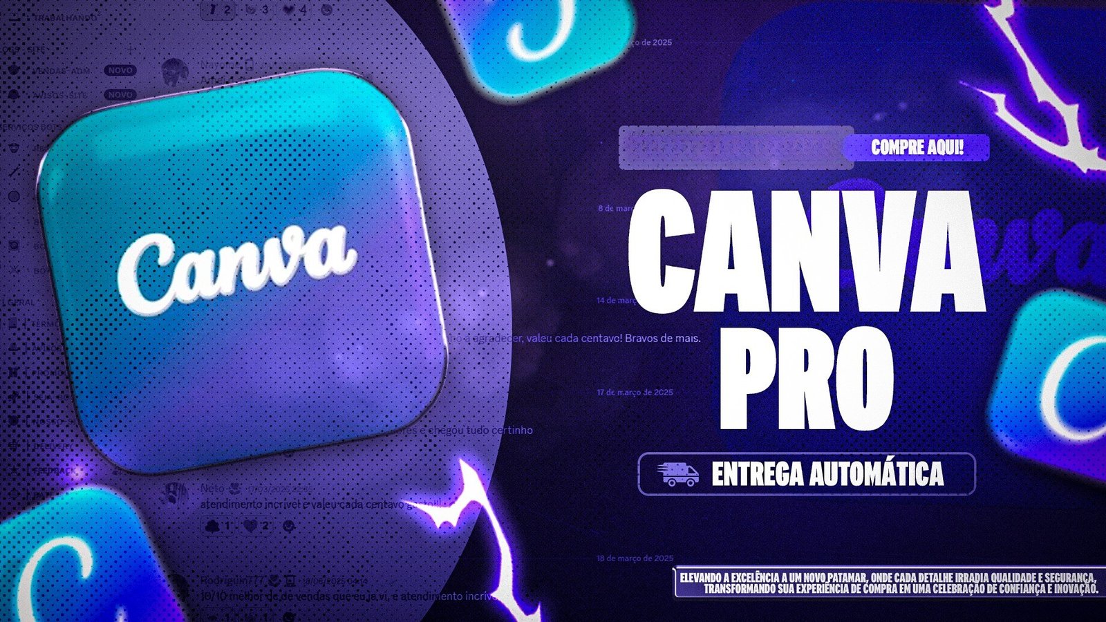 CANVA PRO ( SEU E-MAIL ) - COMPLETO